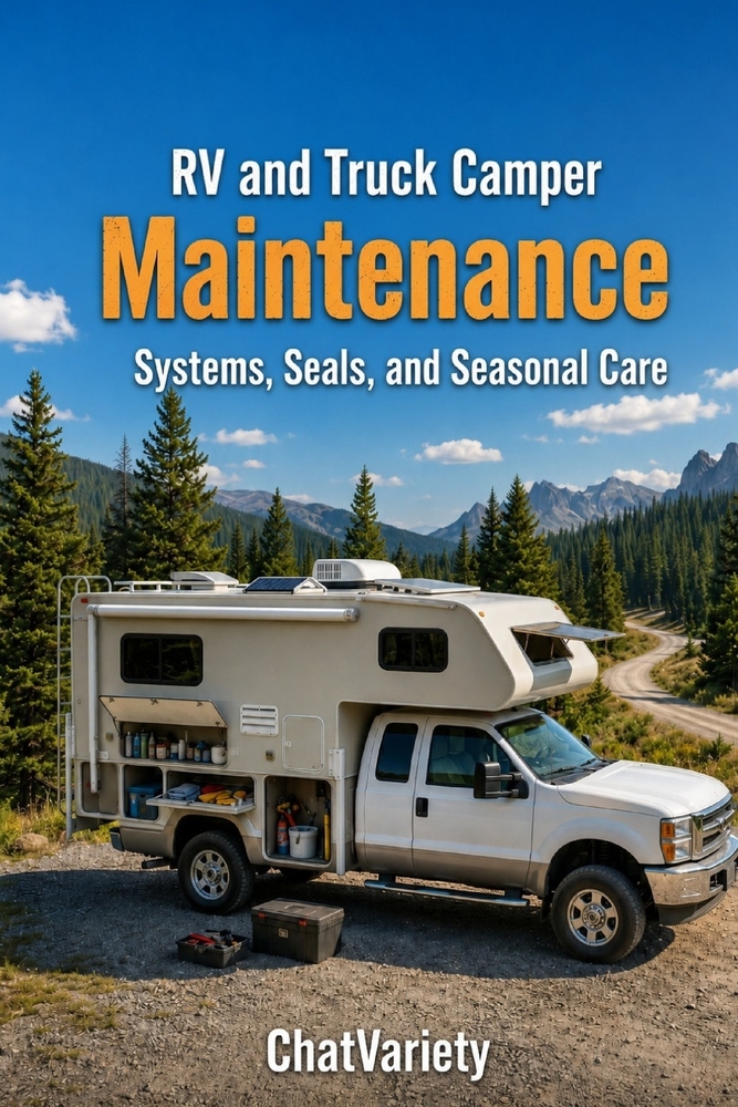 RV and Truck Camper Maintenance: Systems, Seals, and Seasonal Care cover