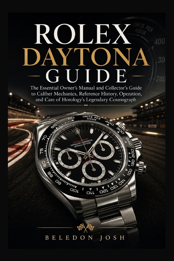 Rolex Daytona Guide: The Essential Owner's Manual and Collector's Guide to Caliber Mechanics, Reference History, Operation, and Care of Horology's Leg cover