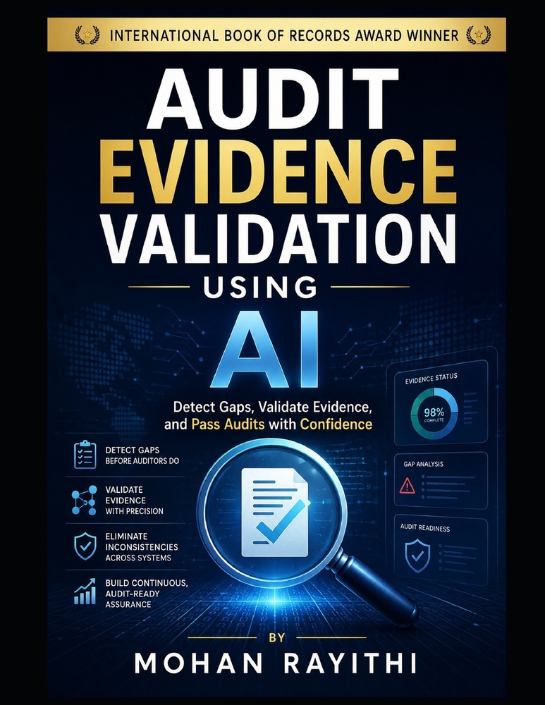 Audit Evidence Validation Using AI: Detect Gaps, Validate Evidence, and Pass Audits with Confidence cover