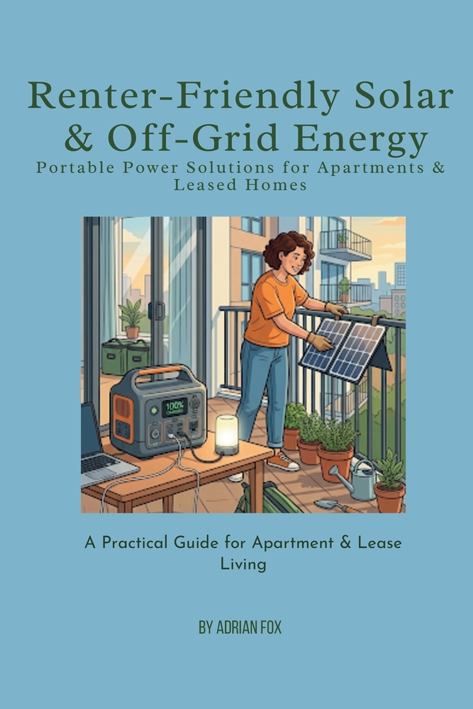 Renter-Friendly Solar & Off-Grid Energy: Portable Power Solutions for Apartments & Leased Homes: A Practical Guide for Apartment & Lease Living cover