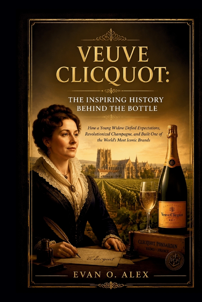 Veuve Clicquot: THE INSPIRING HISTORY BEHIND THE BOTTLE: How a Young Widow Defied Expectations, Revolutionized Champagne, and Built One of the World's cover