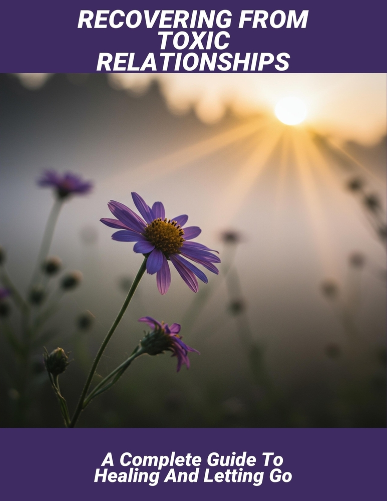 Recovering From Toxic Relationships: A Complete Guide To Healing And Letting Go cover
