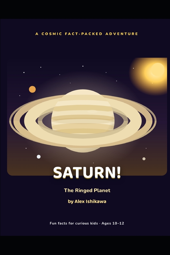 SATURN! The Ringed Planet. cover