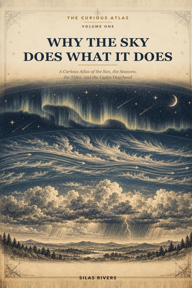 Why the Sky Does What It Does: A Curious Atlas of the Sun, the Seasons, the Tides, and the Lights Overhead cover