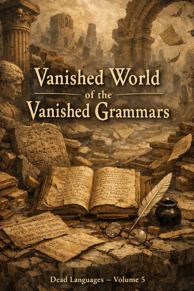 Vanished World of the Vanished Grammars: Dead Languages - Volume 5 cover