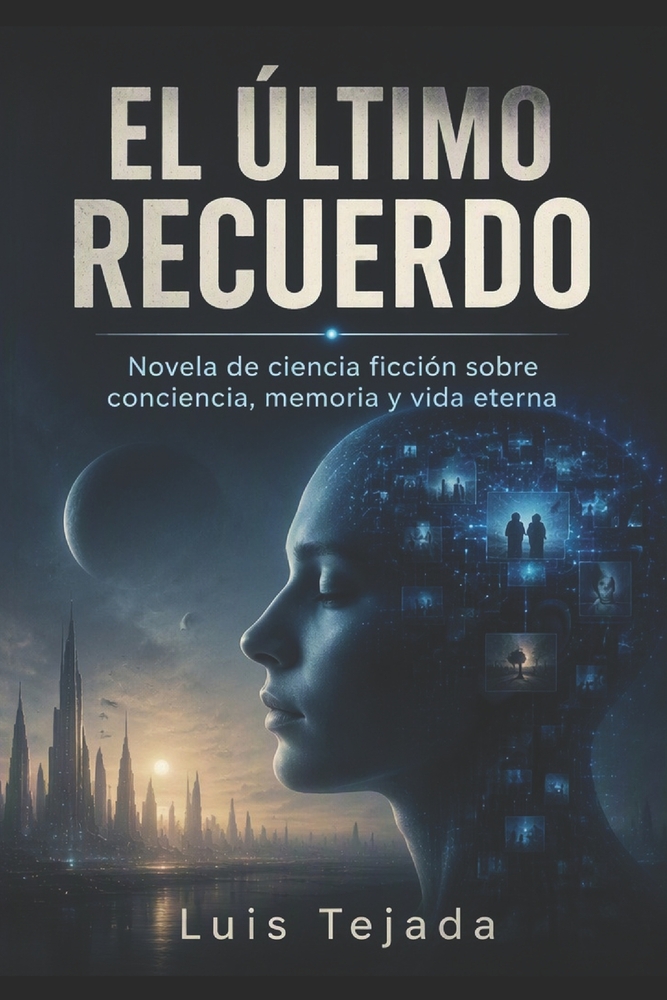 El Último Recuerdo: Novela de ciencia ficción sobre conciencia, memoria y vida eterna cover