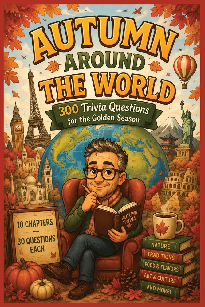 Autumn Around the World: 300 Trivia Questions for the Golden Season cover