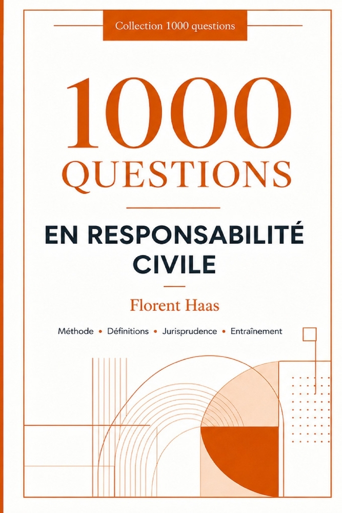 1000 qeustion en responsabilité civile cover