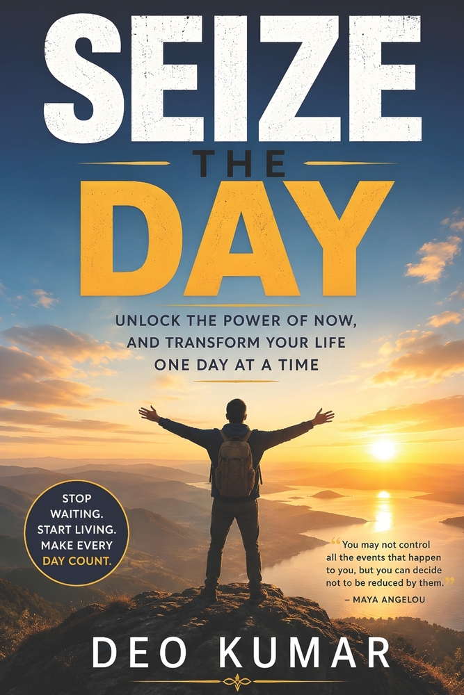 Seize the Day: Unlock the Power of Now, and Transform Your Life One Day at a Time cover