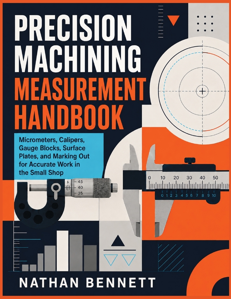 Precision Machining Measurement Handbook: Micrometers, Calipers, Gauge Blocks, Surface Plates, and Marking Out for Accurate Work in the Small Shop cover