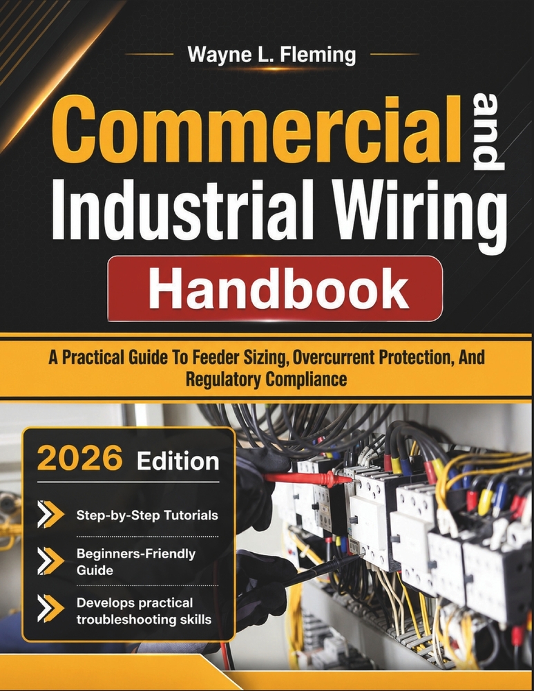 Commercial and Industrial Wiring Handbook: A Practical Guide To Feeder Sizing, Overcurrent Protection, And Regulatory Compliance cover