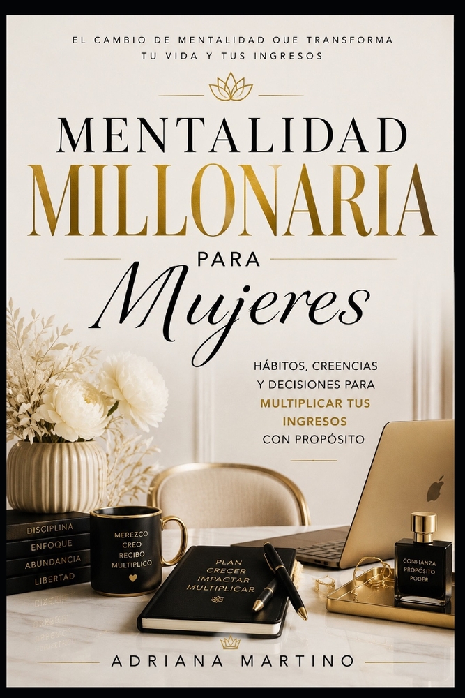 Mentalidad millonaria para mujeres: Hábitos, creencias y decisiones para multiplicar tus ingresos con propósito cover