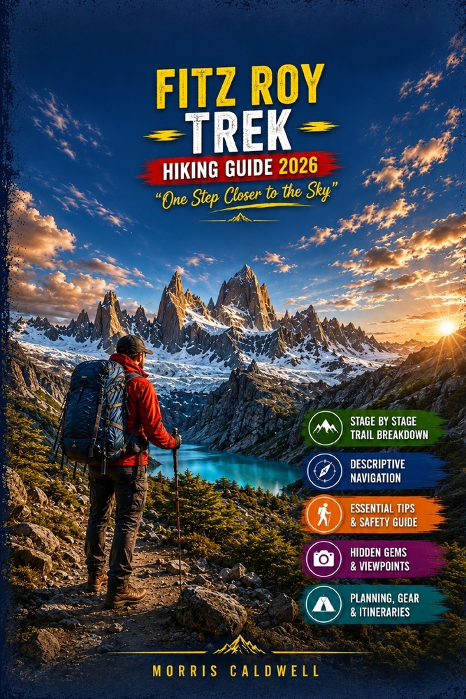 Fitz Roy Trek Hiking Guide 2026: "One Step Closer to the Sky" cover