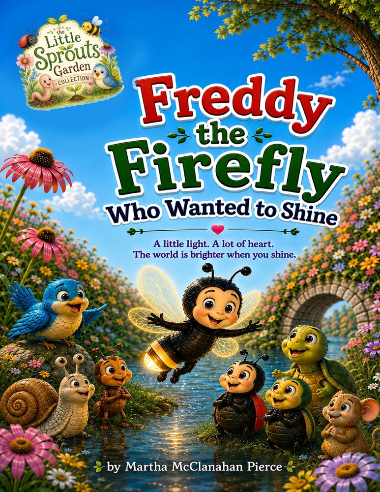 Freddy the Firefly Who Wanted to Shine: A Little Light. A Whole Lot of Heart. The World is Brighter When You Shine. cover