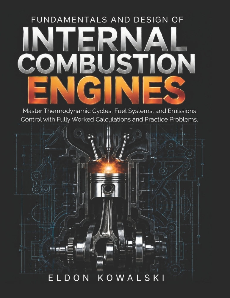 Fundamentals and Design of Internal Combustion Engines: Master Thermodynamic Cycles, Fuel Systems, and Emissions Control with Fully Worked Calculation cover