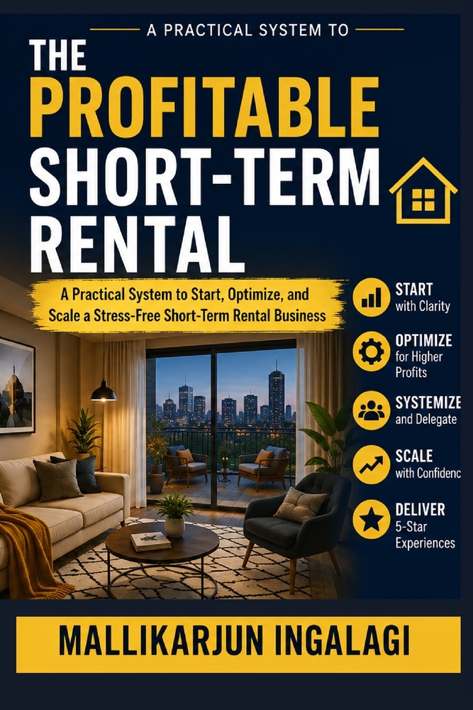 The Profitable Short-Term Rental: A Practical System to Start, Optimize, and Scale a Stress-Free Short-Term Rental Business cover