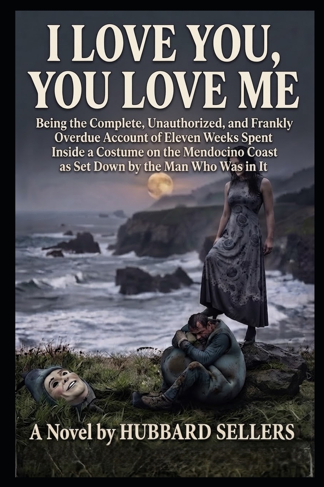 I Love You, You Love Me: Being the Complete, Unauthorized, and Frankly Overdue Account of Eleven Weeks Spent Inside a Costume on the Mendocino Coast, cover
