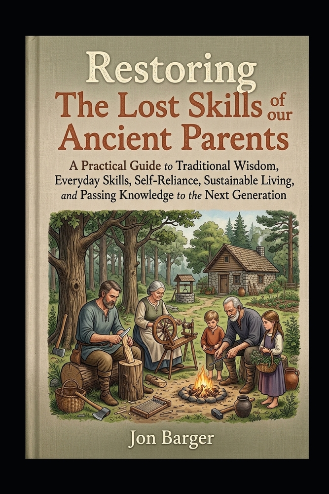 Restoring the Lost Skills of Our Ancient Parents: A Practical Guide to Traditional Wisdom, Everyday Skills, Self-Reliance, Sustainable Living, and Pas cover