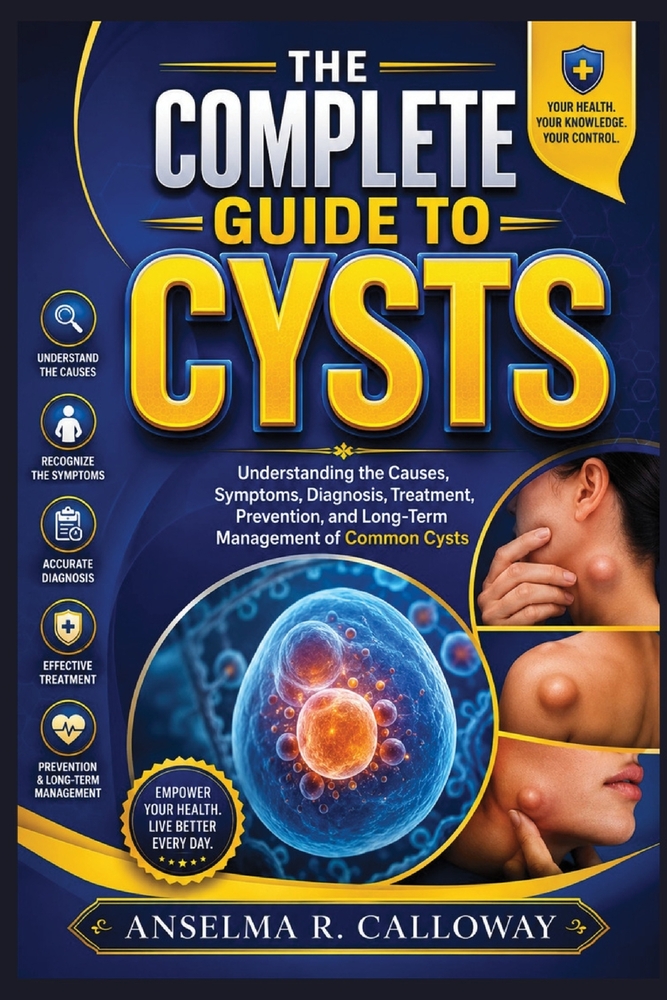 The Complete Guide to Cysts: Understanding the Causes, Symptoms, Diagnosis, Treatment, Prevention, and Long-Term Management of Common Cysts cover