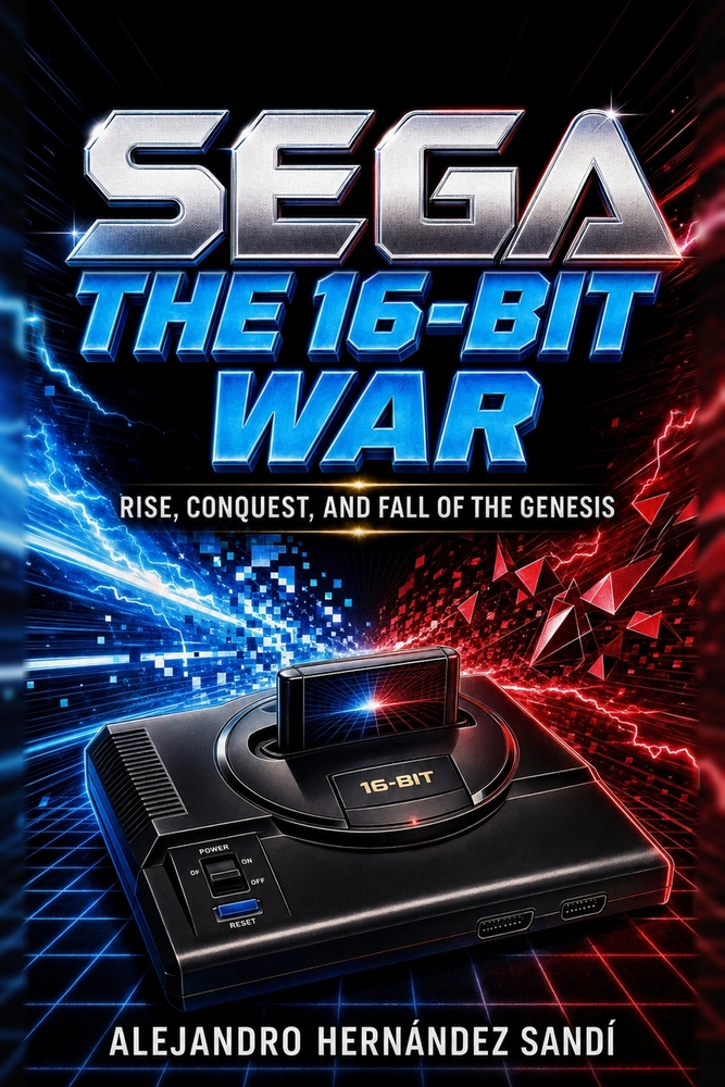Sega: The 16-bit war: Rise, Conquest, and Fall of the Genesis cover