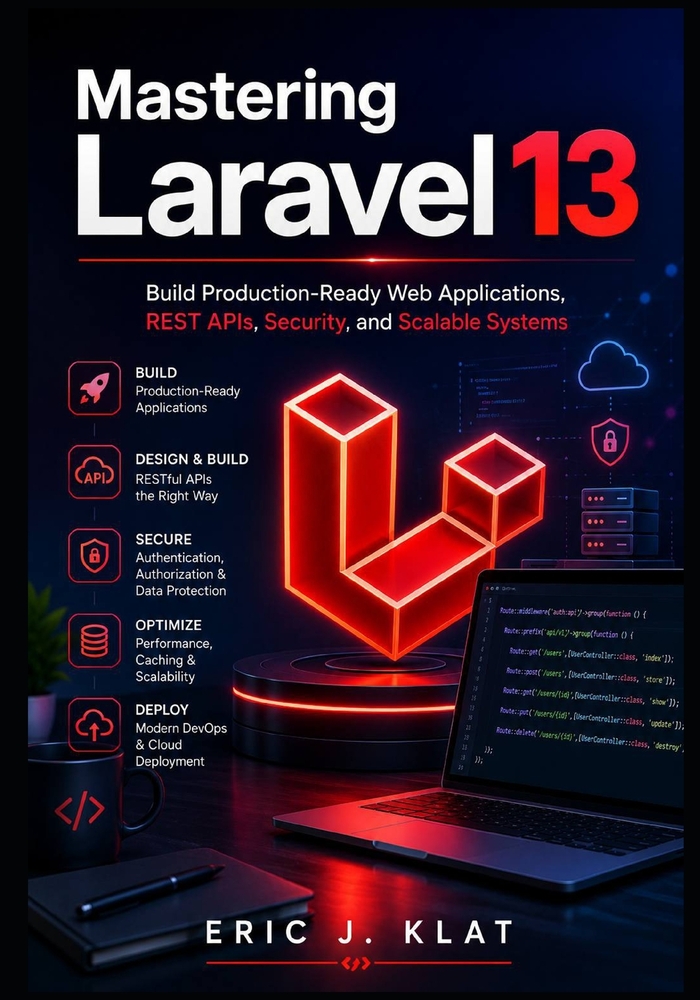Mastering Laravel 13: Build Production-Ready Web Applications, REST APIs, Security, and Scalable Systems cover