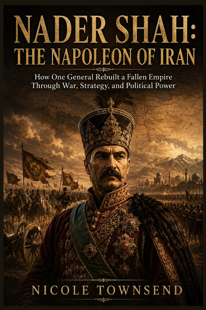 Nader Shah: THE NAPOLEON OF IRAN: How One General Rebuilt a Fallen Empire Through War, Strategy, and Political Power cover