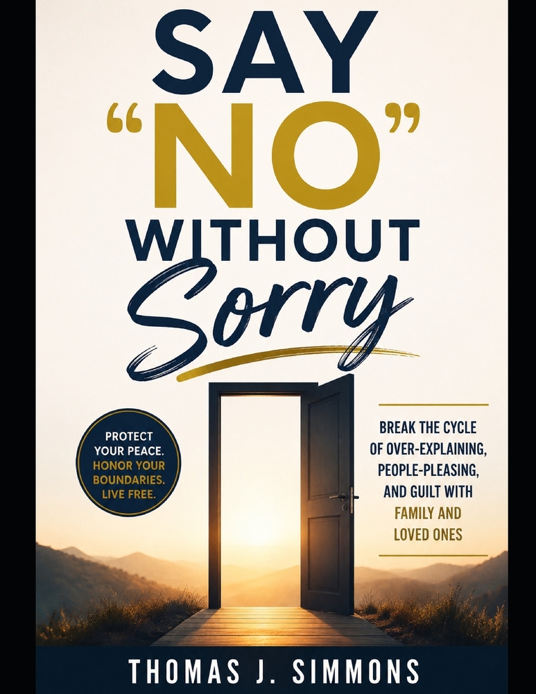 Say "No" Without Sorry: Break the Cycle of Over-Explaining, People-Pleasing, and Guilt With Family and Loved Ones cover