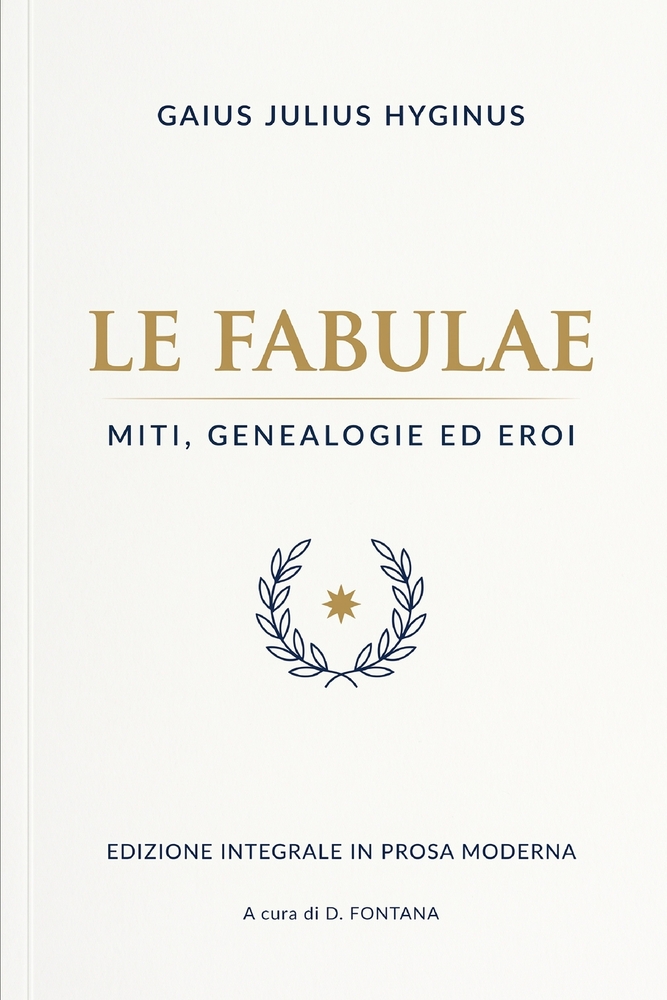 LE FABULAE di Gaius Julius Hyginus: Miti, Genealogie ed Eroi cover