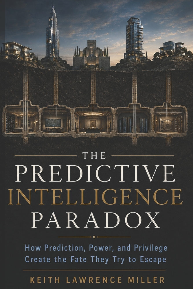 The Predictive Intelligence Paradox: How Prediction, Power, and Privilege Create the Fate They Try to Escape cover