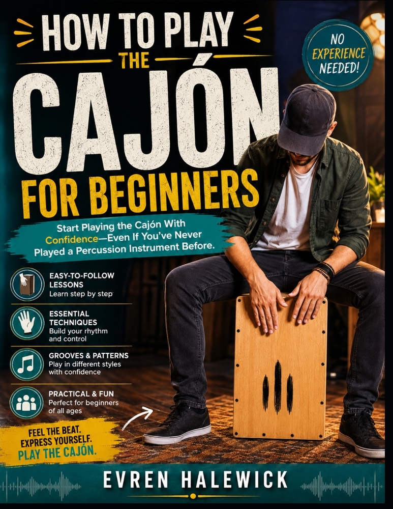 How To Play The Cajón For Beginners: Start Playing the Cajón With Confidence-Even If You've Never Played a Percussion Instrument Before. cover