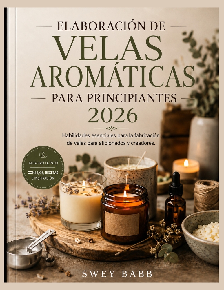 Elaboración de Velas Aromáticas Para Principiantes 2026: Habilidades esenciales para la fabricación de velas para aficionados y creadores. cover