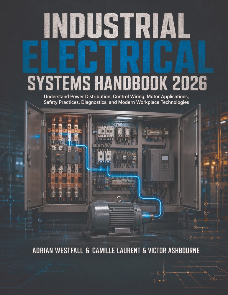 Industrial Electrical Systems Handbook 2026: Understand Power Distribution, Control Wiring, Motor Applications, Safety Practices, Diagnostics, and Mod cover
