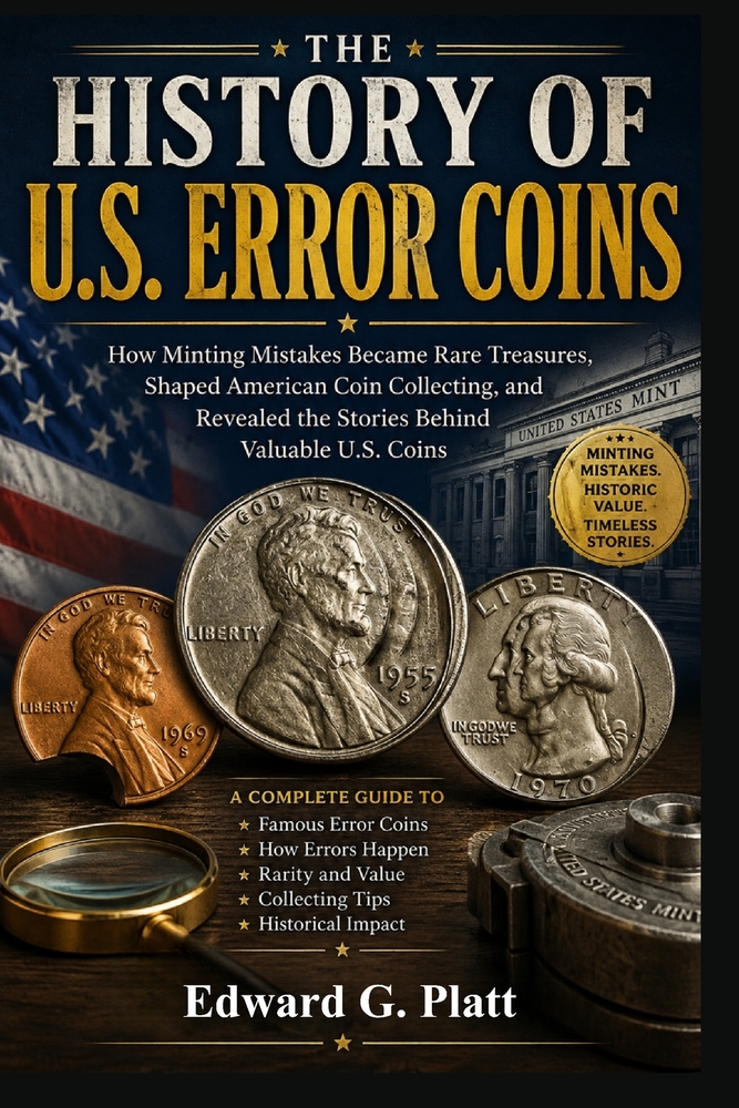 The History of U.S. Error Coins: How Minting Mistakes Became Rare Treasures, Shaped American Coin Collecting, and Revealed the Stories Behind Valuable cover