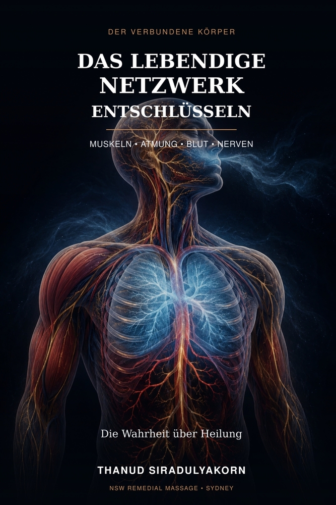 Das lebendige Netzwerk entschlüsseln: Muskeln, Atmung, Blut und die Wahrheit über Heilung cover