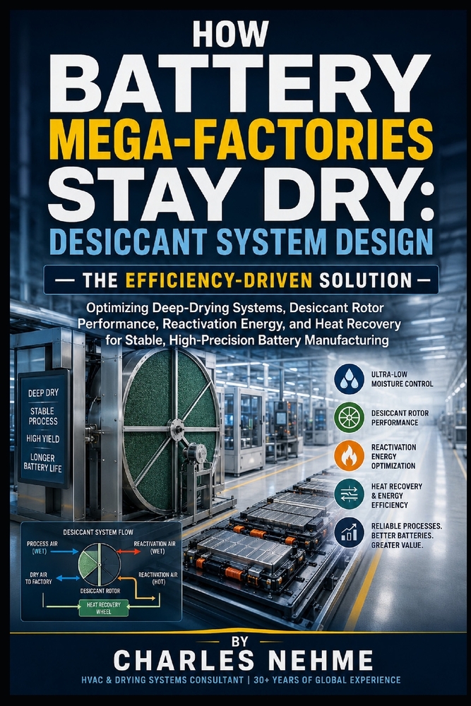 How Battery Mega-Factories Stay Dry: Desiccant System Design-The Efficiency-Driven Solution: Optimizing Deep-Drying Systems, Desiccant Rotor Performan cover