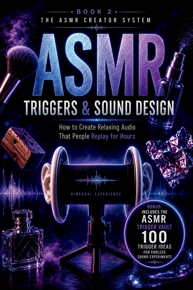 ASMR Triggers & Sound Design: How to Create Relaxing Audio That People Replay for Hours cover
