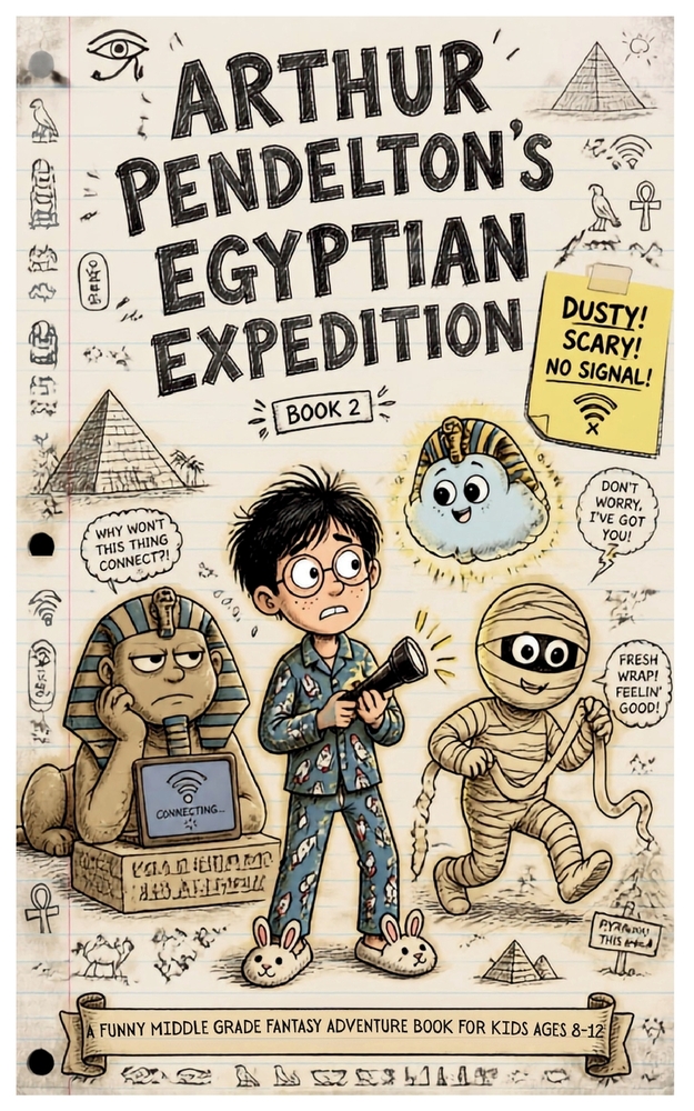 Arthur Pendelton's Egyptian Expedition: A Funny Middle Grade Fantasy Adventure cover