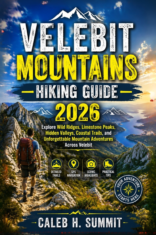 Velebit Mountains Hiking Guide 2026: Explore Wild Ridges, Limestone Peaks, Hidden Valleys, Coastal Trails, and Unforgettable Mountain Adventures Acros cover