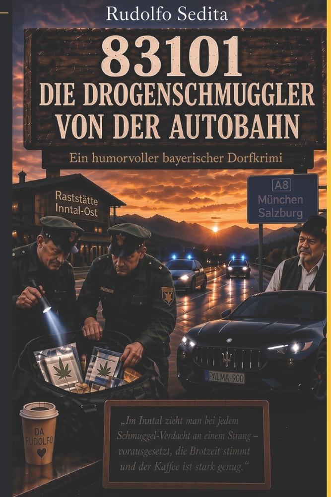 83101 - Die Drogenschmuggler von der Autobahn: Ein humorvoller Dorfkrimi aus dem Inntal cover