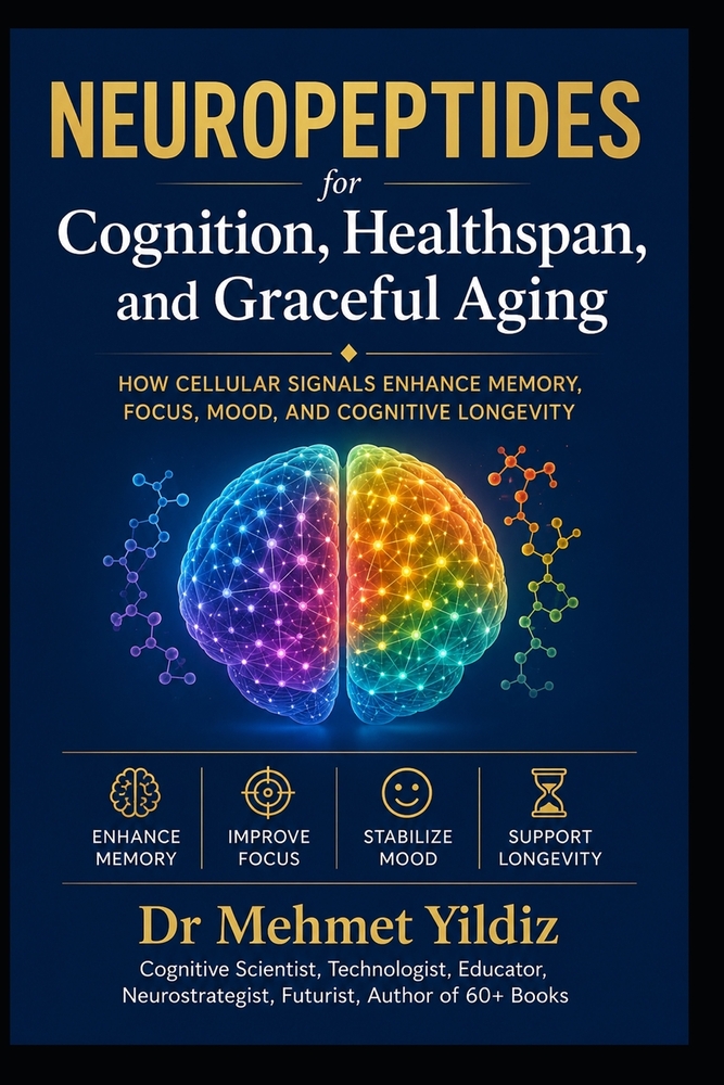 Neuropeptides for Cognition, Healthspan, and Graceful Aging: How Cellular Signals Enhance Memory, Focus, Mood, and Cognitive Longevity cover
