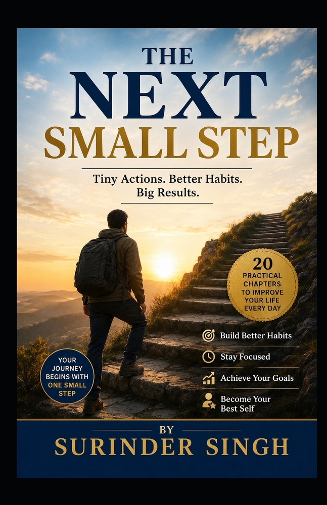 The Next Small Step: A Practical Guide to Better Habits, Stronger Discipline, and a Life That Moves Forward cover