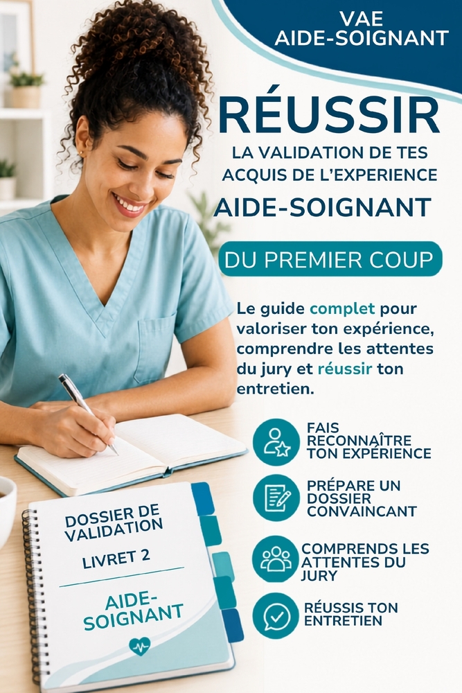 Réussir sa VAE aide-soignant du premier coup cover