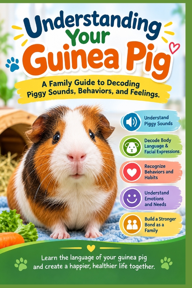 Understanding Your Guinea Pig: A Family Guide to Guinea Pig Sounds, Body Language, Behaviors, and Emotions cover