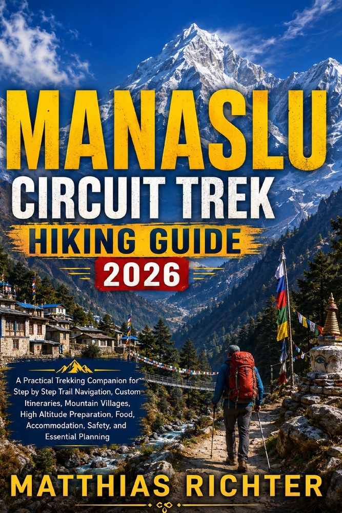 Manaslu Circuit Trek Hiking Guide 2026: A Practical Trekking Companion for Step by Step Trail Navigation, Custom Itineraries, Mountain Villages, High cover