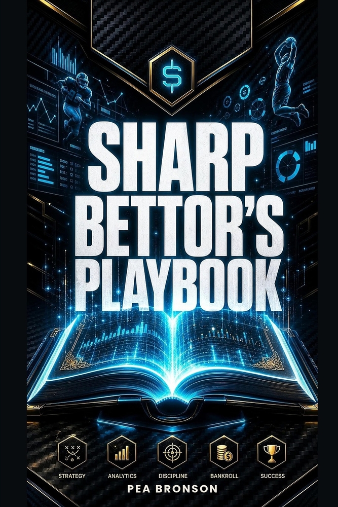 The Sharp Bettor's Playbook: The Complete Beginner's Guide to Smart Sports Betting cover