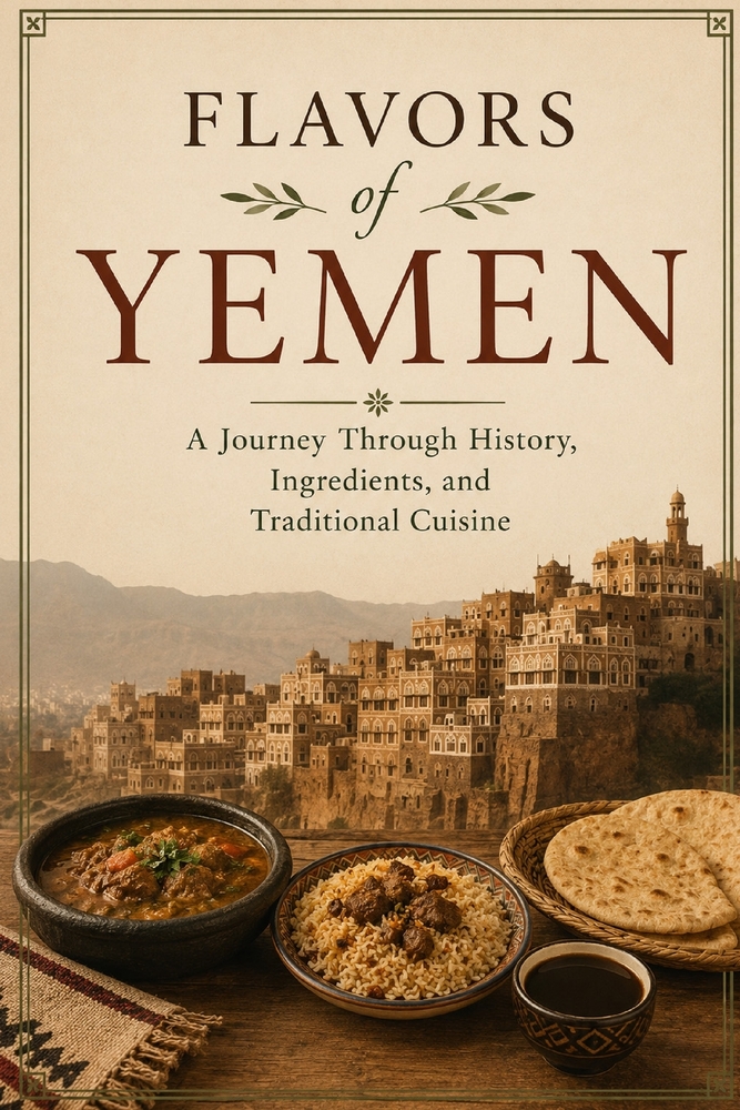 Flavors of Yemen: A Journey Through History, Ingredients, and Traditional Cuisine cover