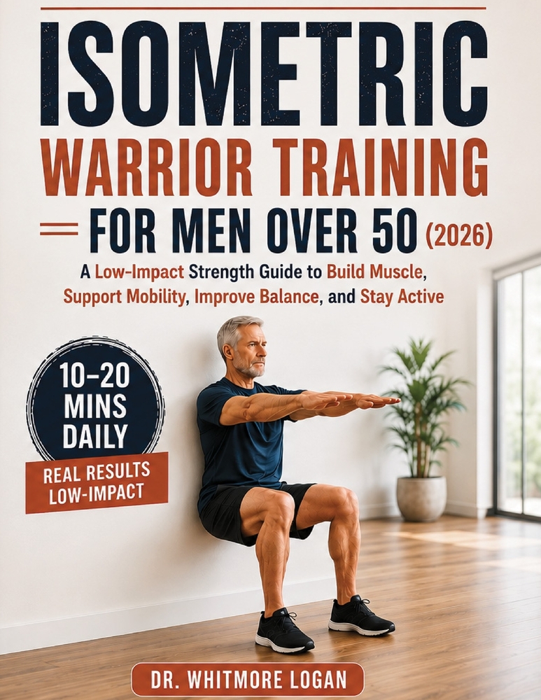 Isometric Warrior Training for Men Over 50 (2026): A Low-Impact Strength Guide to Build Muscle, Support Mobility, Improve Balance, and Stay Active cover