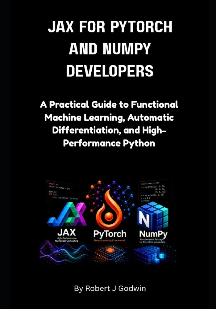 JAX for PyTorch and NumPy Developers.: A Practical Guide to Functional Machine Learning, Automatic Differentiation, and High-Performance Python cover