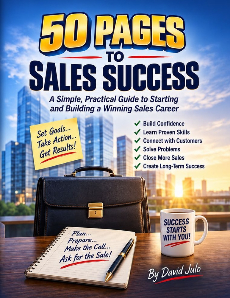 50 Pages to Sales Success: Learn sales from beginning to success in this 50 page book cover