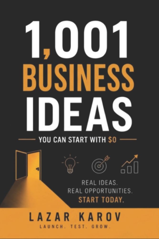 1001 Business Ideas: Start with Zero cover